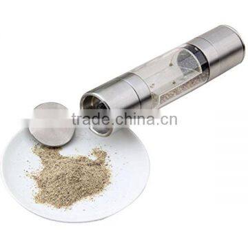 Manual Spice Crafts Salt and Pepper Grinder Set, Stainless Steel Salt Grinder Quality Choice photo-2