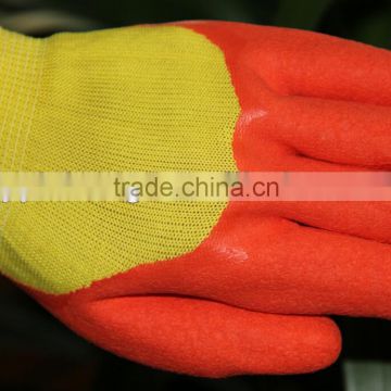 latex dipped gloves with 13 gauge nylon yarn