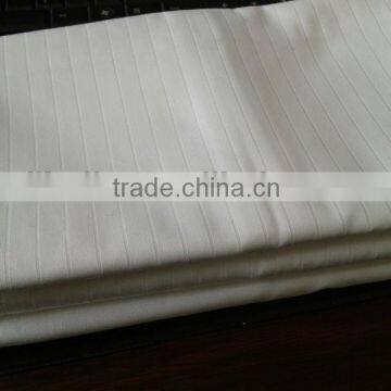 High quality &High density polycotton bedding white fabric for Hotel sheet set