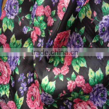 printed oxford fabric with coated/big flower print fabric/tropical flower print fabric