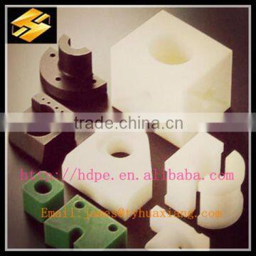 Special uhmwpe shaped plastic part PE list of plastic products