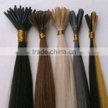 Indian Remy Human Hair Extension Prebonded Hair Extension