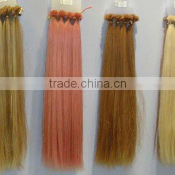 Fashionable Hot Sale Human Remy U Tip Prebonded Hair Extension