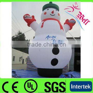 2013 newest LED lighting christmas inflatable snow man