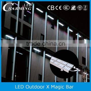 New!!!full color rgb smd digital led video tube light for outdoor waterproof ip65