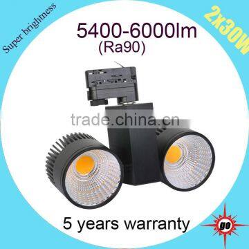 Triac Dimming 2*30W Commercial Led Track Light photo-4