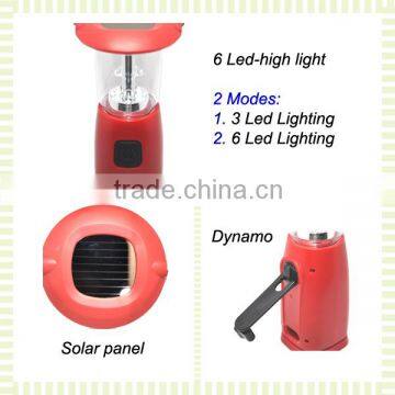 (120291) High Quality Hand Crank Solar Rechargeable Dynamo Torch photo-3