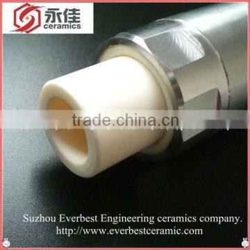 High strength Polished white Alumina ceramic bushing