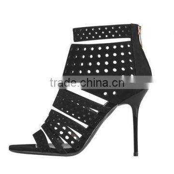 HOT SELLING Black platform women sandal 2015 ladies summer shoes high heel party shoes