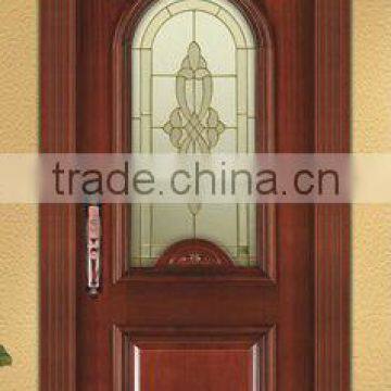 wooden glass solid Interior wooden door