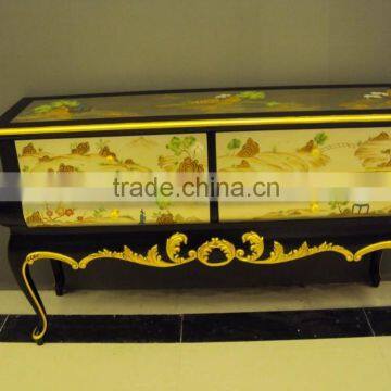 Antique beautiful pattern cabinet XD1811