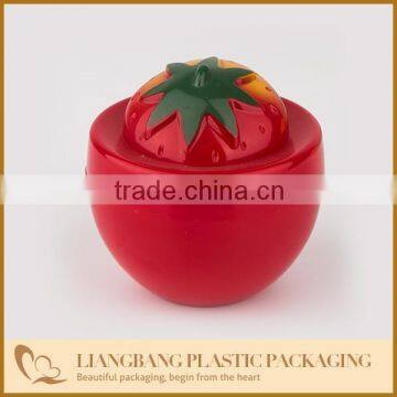 Plastic fruit,strawberry with cosmeitc packaging