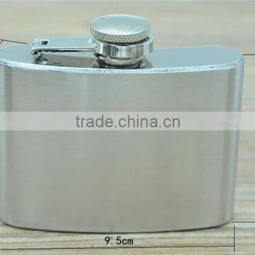 4oz Stainless Steel Liquor Wine Flask With Hinged Screw-On Cap DHL Freeshipping photo-5