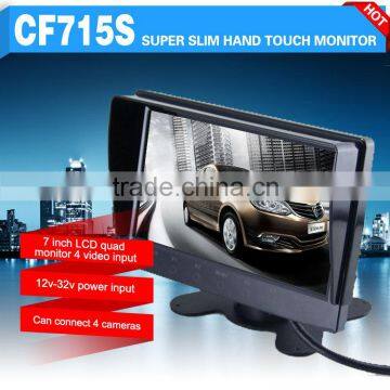 7 inch small vga lcd monitor for Bus and Truck