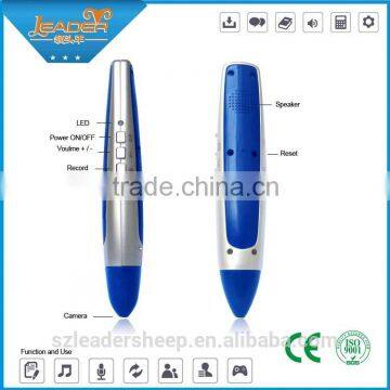 Learing Machine Invisible Sound Books Standard English Reading Pen