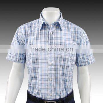 China Supplier Custom Short Sleeve Top Quality Man Shirt Designs