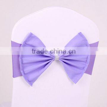 chair covers ribbon bow artificial flowers for wedding decoration