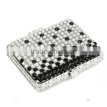 Rhinestone square pocket mirror cosmetic mirror compact mirror