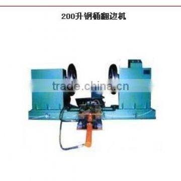 edge curling machine for metal barrel production line