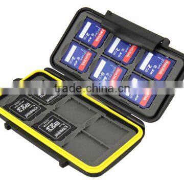 CF Card Case JJC MC-SD12 Memory Card Case For SD/MSD/CF Card