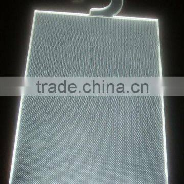 led flat panel lighting light guide plate acrylic display