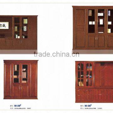 chinese classical mdf wood movable file cabinet factory sell directly HYA55