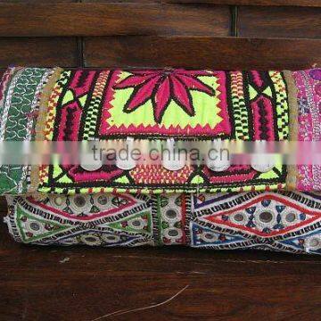 Clutch Vintage bag- banjara fabric clutch bags