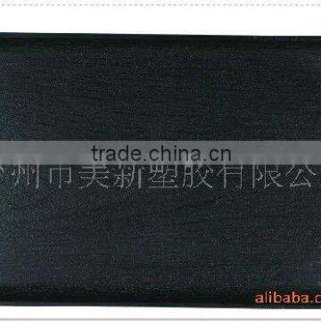 plastic black strong food tray/serving tray for school or restaurant