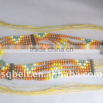 Fashion beaded belt