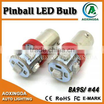 #44 #47 3528 6.3V AC DC pinball led bulb red