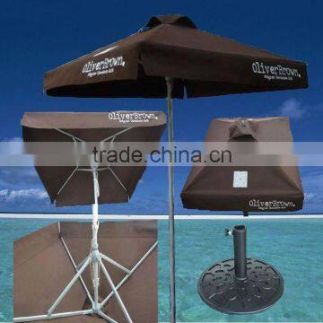 beach sun umbrella with customized logo printing