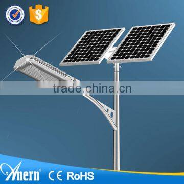 Hot sale IP66 60W new configuration solar led street light fixtures