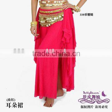 Rose belly dance skirt