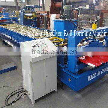 Botou, China. HC Wall Tiles Roll Forming Machine