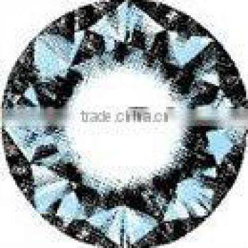 Intricate sturcture new diamond 7 tone blue color eye contact lenses/perfect quality wholesale cheap price
