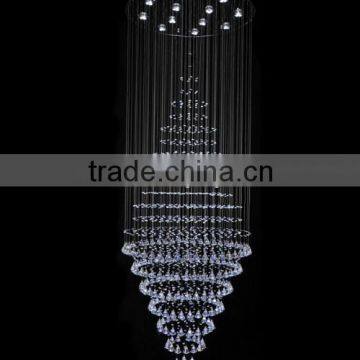 Contemporary Crystal Glass Drops Chandelier Lighting Pendant Hanging Lamps Light Fixtrure CZ8065/12