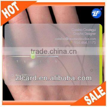 Promotional Gifts PVC Transparent Card (factory ZF)