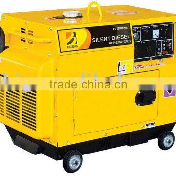 Silent diesel generator