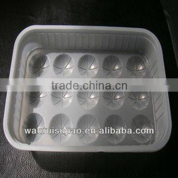 Hot selling disposable plastic biscuit/fast food tray