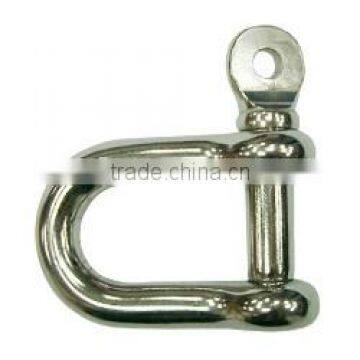 1" Stainless Steel D Shackle