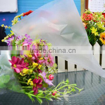 factory manufacturering custom material flower sleeve packing plastic bag with good sealing