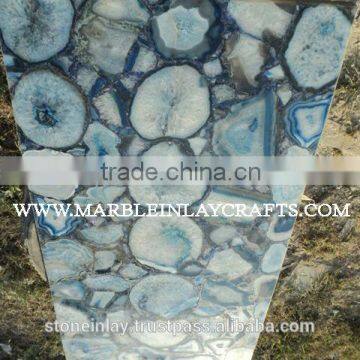 Agate Natural Blue Kitchen Slabs