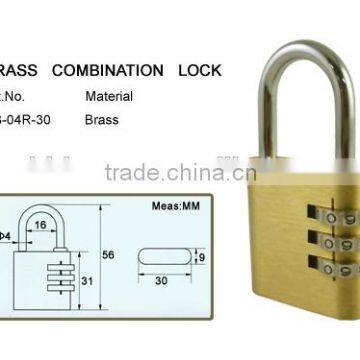 Brass padlock toilet door lock sliding wooden door lock