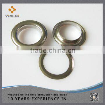 Metal round eyelets for curtains