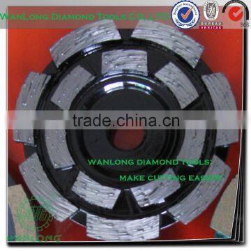 5" wanlong diamond cup abraive wheel for grinder-diamond cup grinding wheel manufacturers&supplier