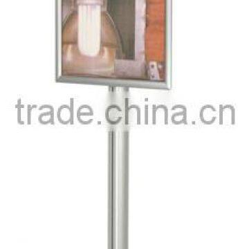 Poster stand, snap frame, poster display, aluminum display