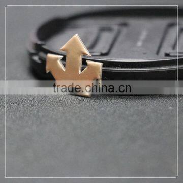 Mini Metallic Leaf National flag Iron on Heat Transfer Unique Soft Silicon TPU Patch for Decoration