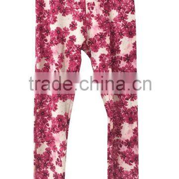 Santic Women sport pant OEM service all over print with high waist