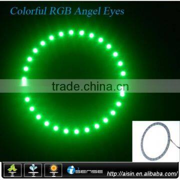 5050smd RGB 60 40 50 mm Angle Eyes Halo Rings Head Light Auto Parts Toyotas Hilux photo-5