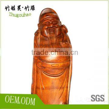 China Folk Art Crafts Collection Bamboo Root Carving photo-6